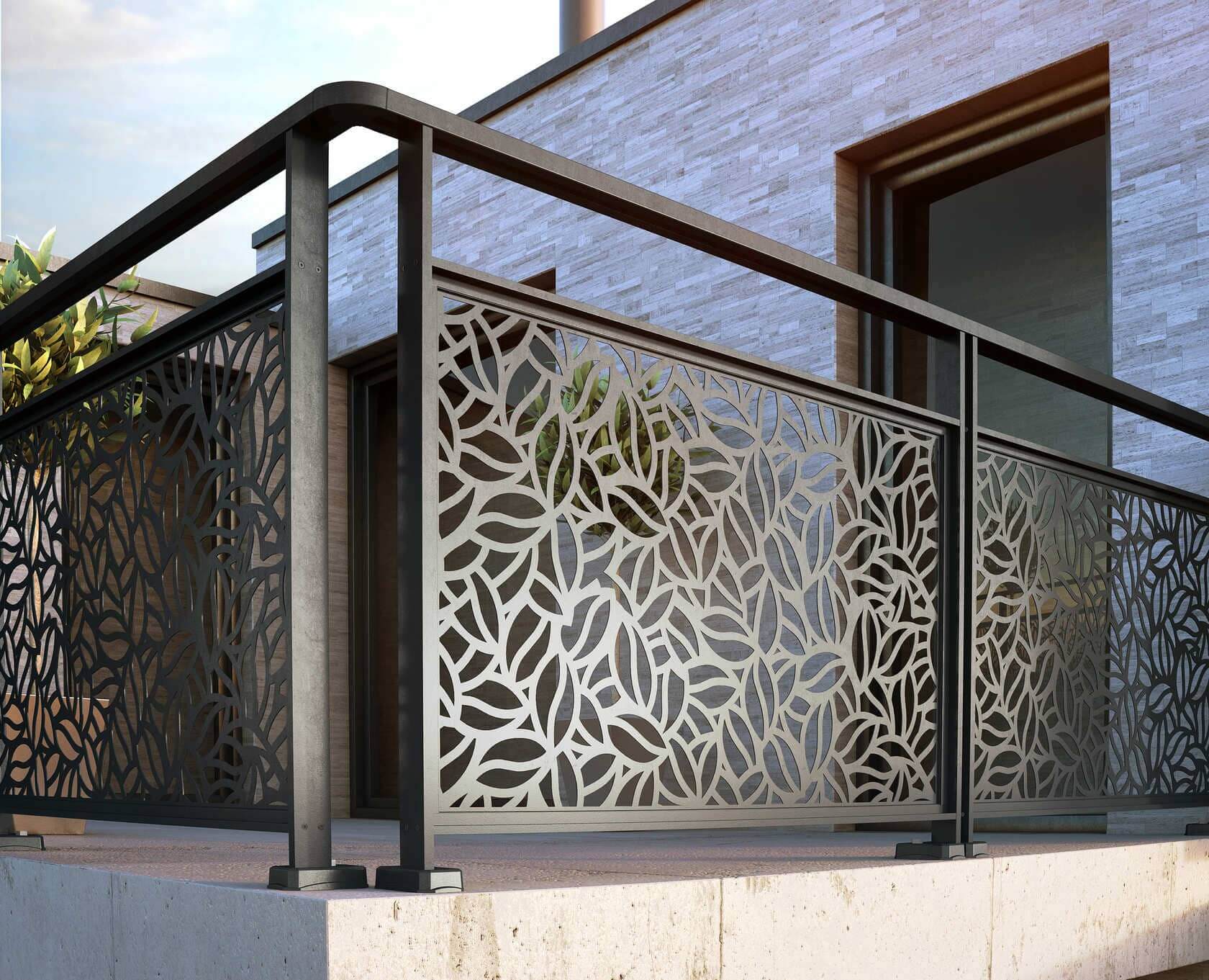 installation garde-corps aluminium Firminy